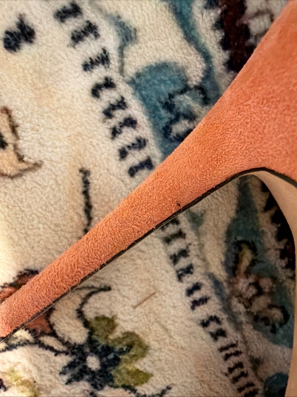 Jimmy Choo Women's Suede Ankle-Strap Sandals in Coral Emily 100 38.5 - Picture 11 of 13